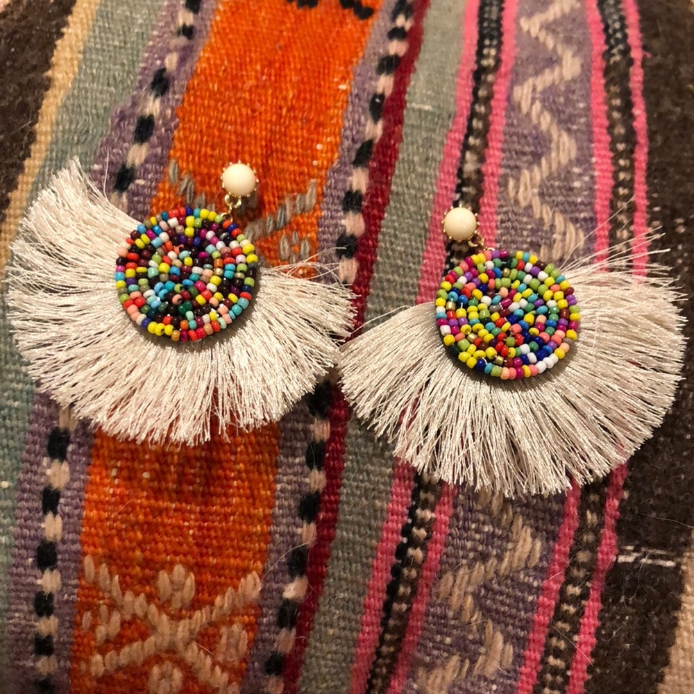 Fringe Multicolor Earrings